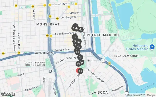 Tour map
