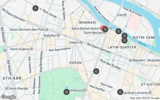 Tour map