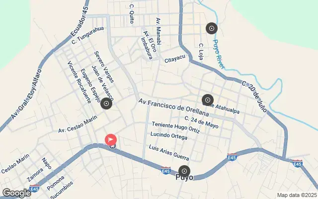 Tour map
