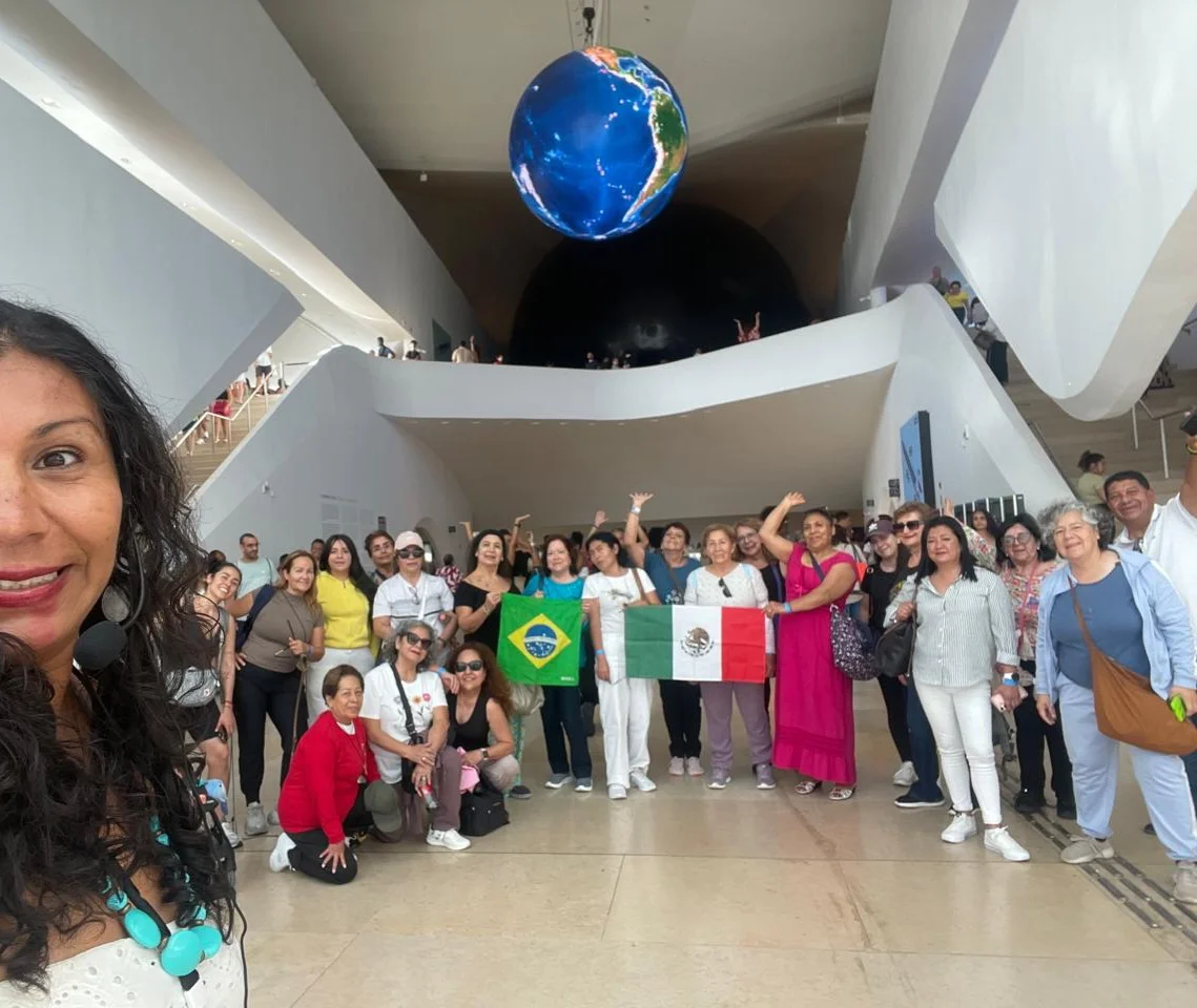 Desde Escalera Selarón hasta Museo del Mña - en Español-Português