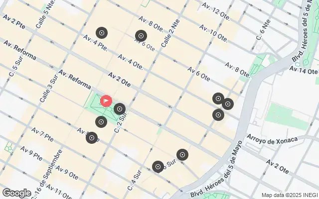 Tour map