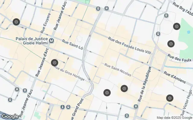 Tour map