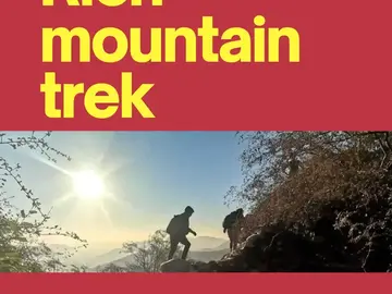 Rich Mountain Trek: Sunrise Secrets of the Aravallis Mountain 