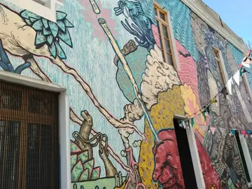 Yungay Neighborhood; Murals, Street Art and Memory