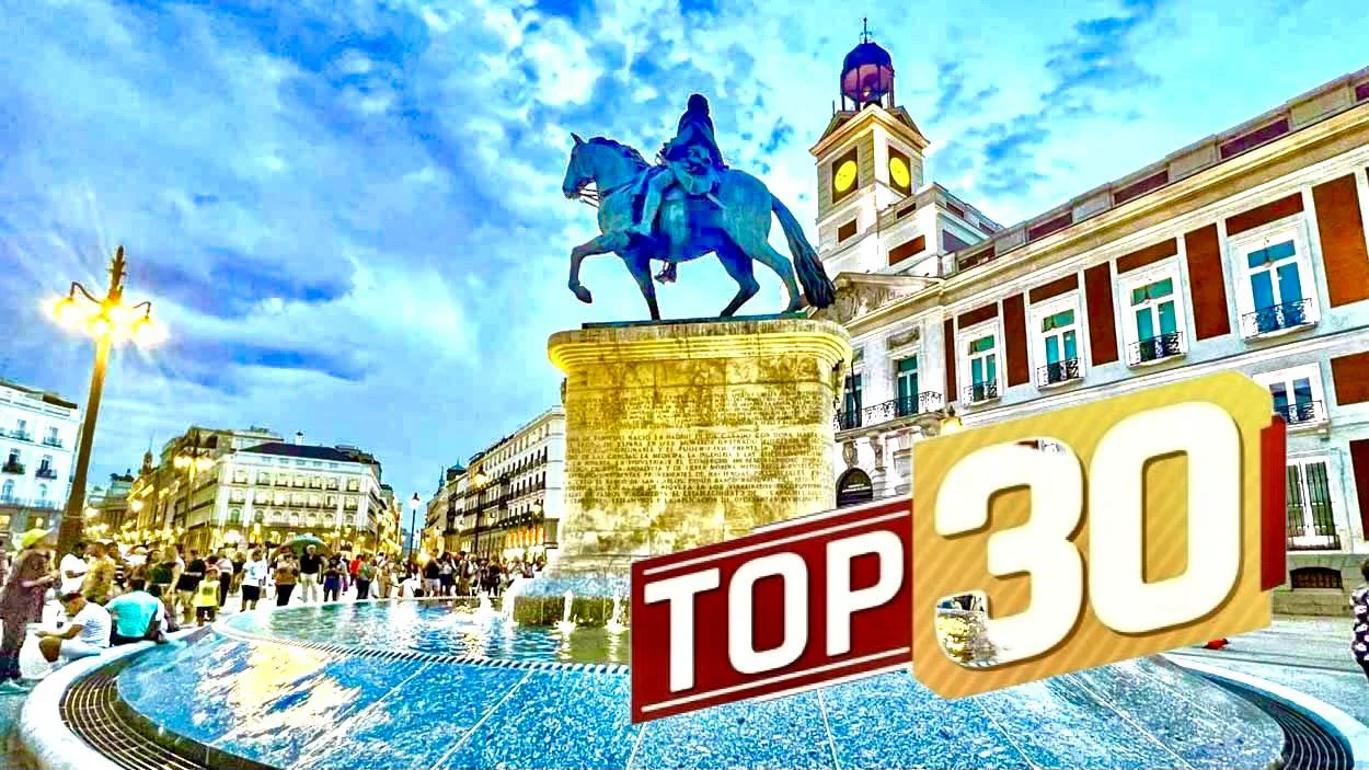 MADRID COMPLETO: Top 30 Lugares más Visitados