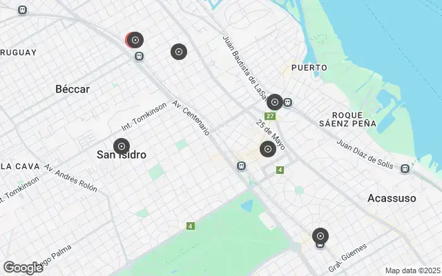 Tour map