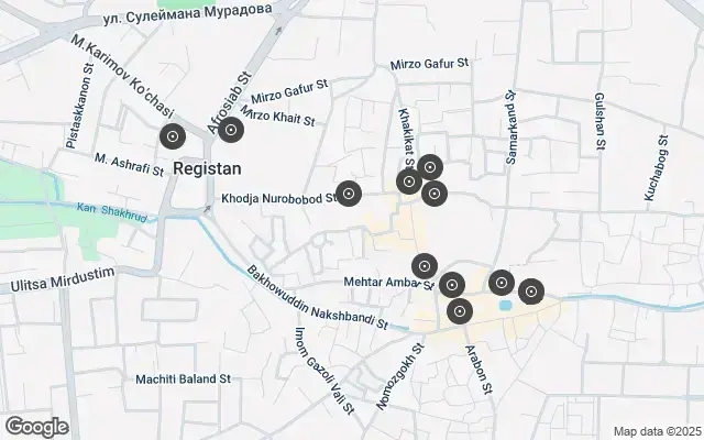 Tour map