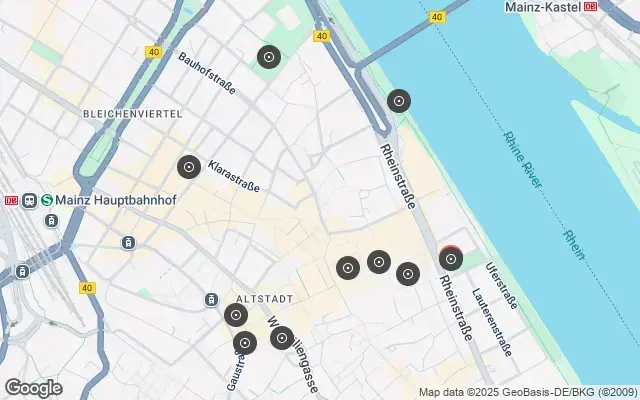 Tour map
