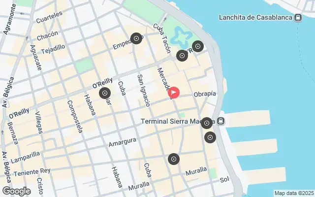 Tour map