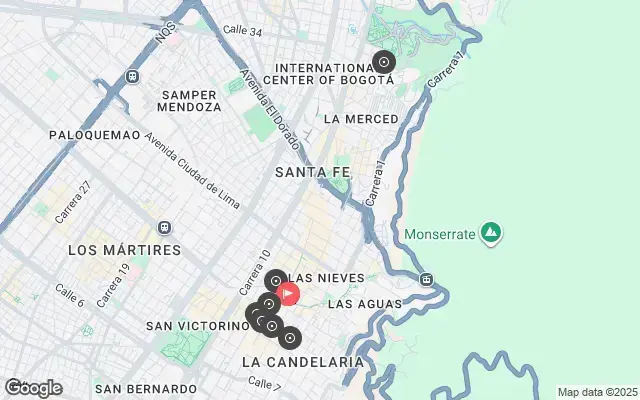 Tour map