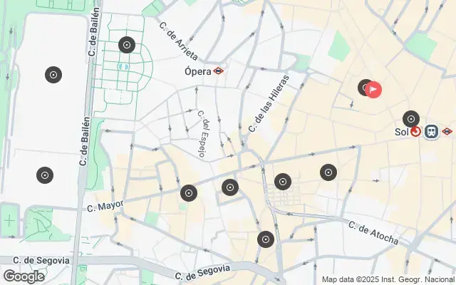 Tour map