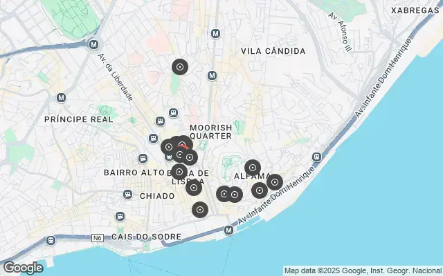 Tour map