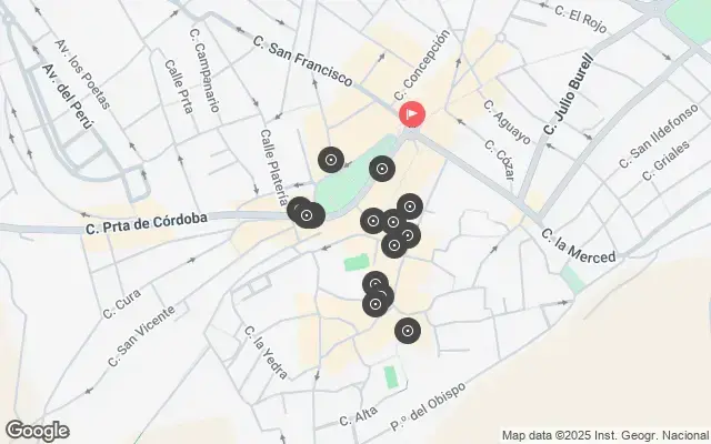 Tour map