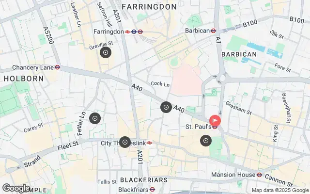 Tour map