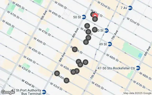 Tour map