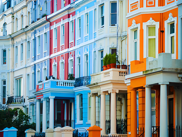 Location delle riprese di Notting Hill, mercato di Portobello Road e Carnevale caraibico