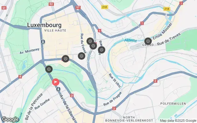 Tour map