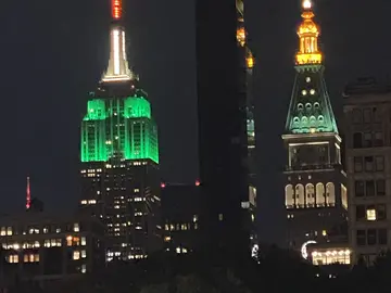 Skyline von New York, die Menschen, die Stadt, alles in einem