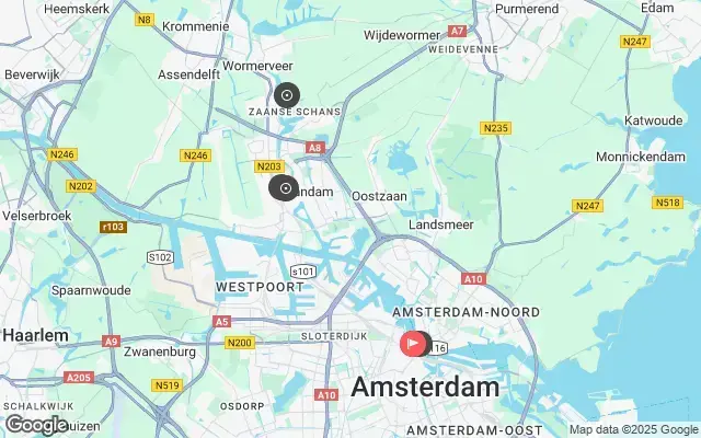 Tour map