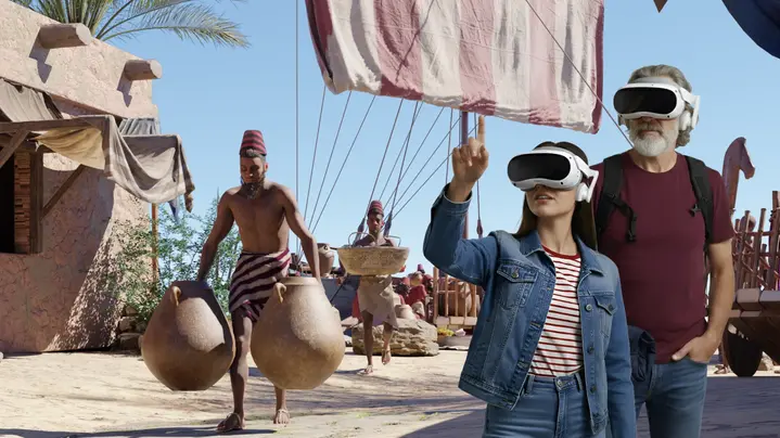 VR Free Walking Tour Historic Center Málaga