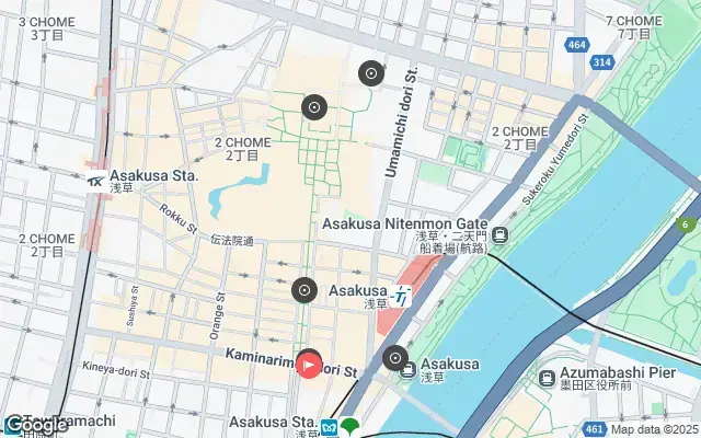 Tour map