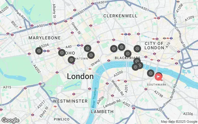 Tour map