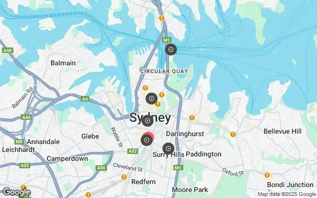 Tour map