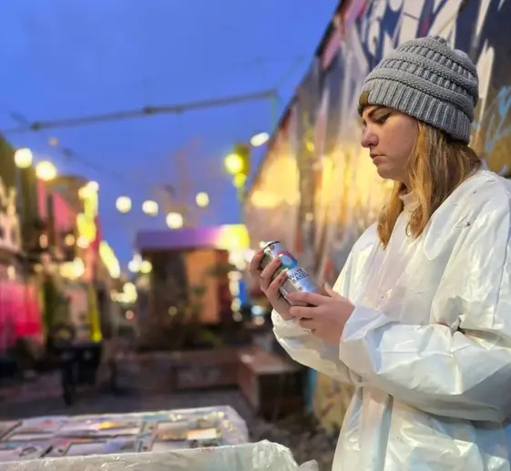 Stencil Workshop in Munich’s Creative Soul (Max. 12 guests)