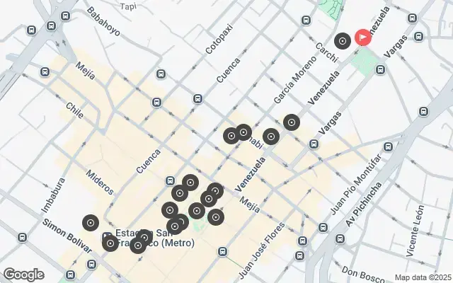 Tour map