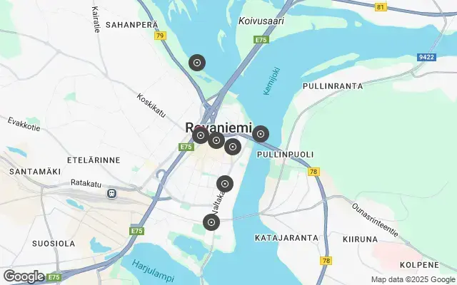 Tour map
