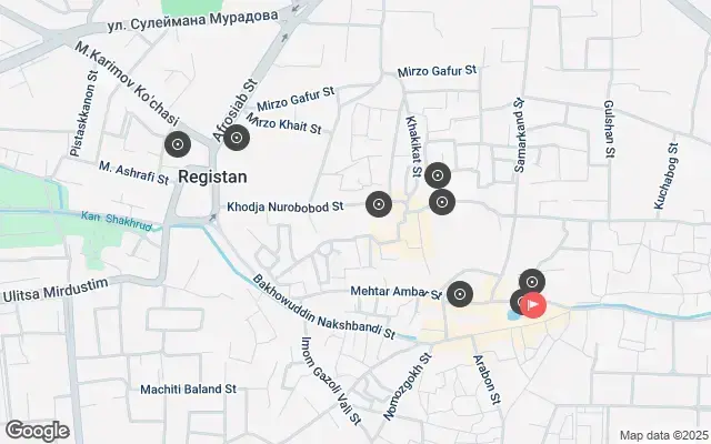 Tour map
