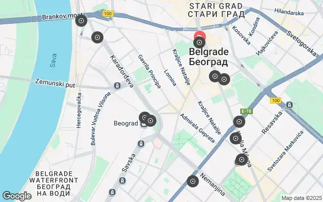 Tour map