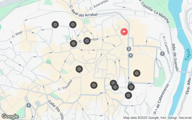 Tour map