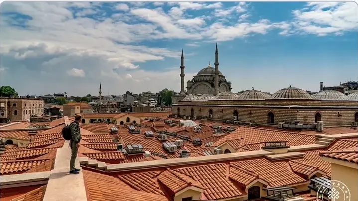 Lost in GRAND Bazaar, Found in Süleymaniye  Sunset(Roof Top Tea Tasting Bosporus View)
