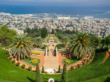 Visita gratuita a Haifa: el mirador del Jardín Bahai y el Centro Carmel