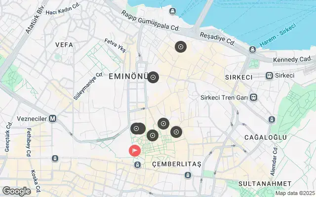 Tour map