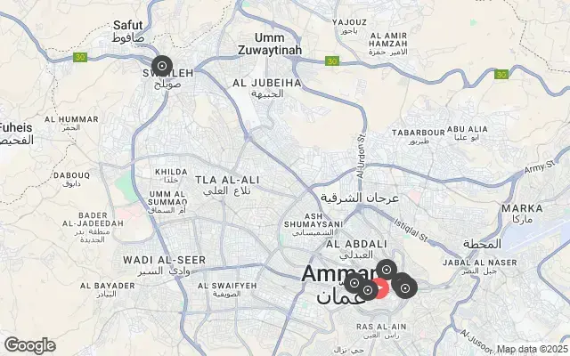 Tour map