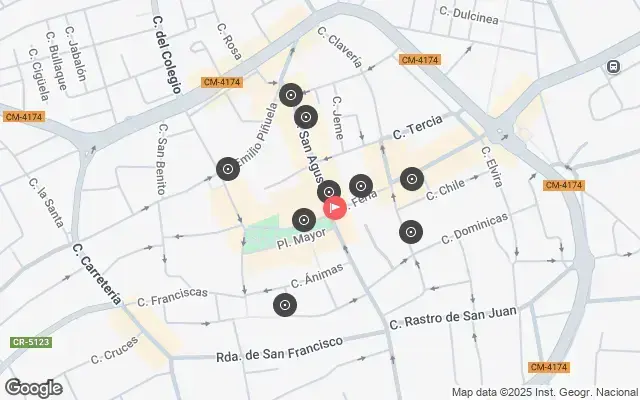 Tour map