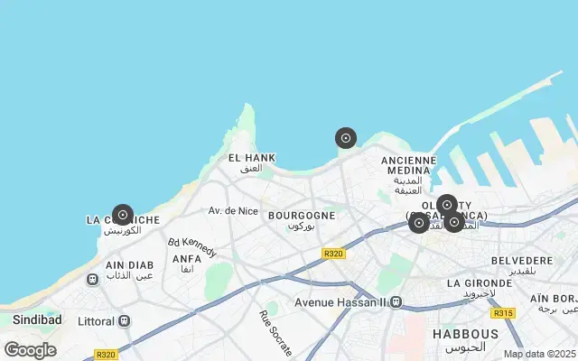 Tour map