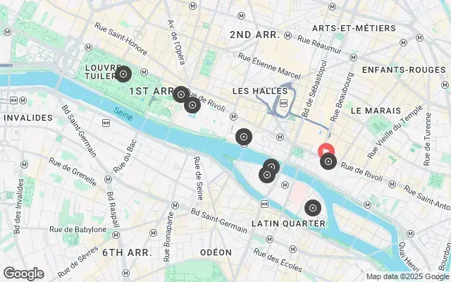 Tour map