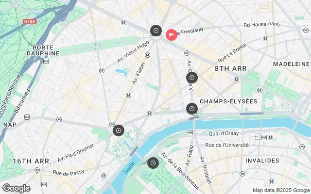 Tour map