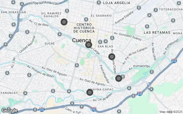 Tour map