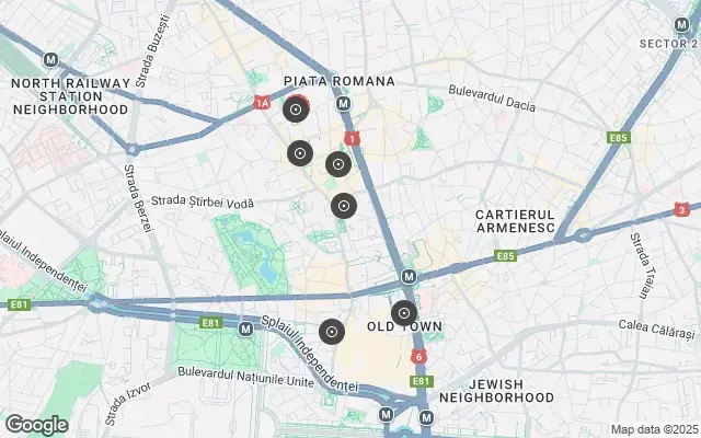 Tour map