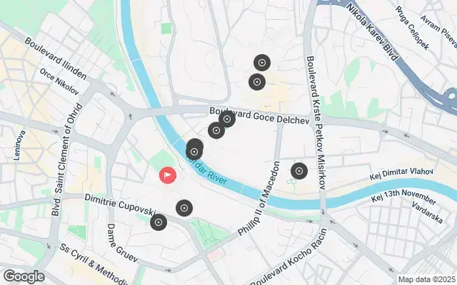 Tour map