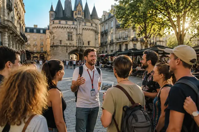 🔝🥇Originale: Tour gratuito di Bordeaux: