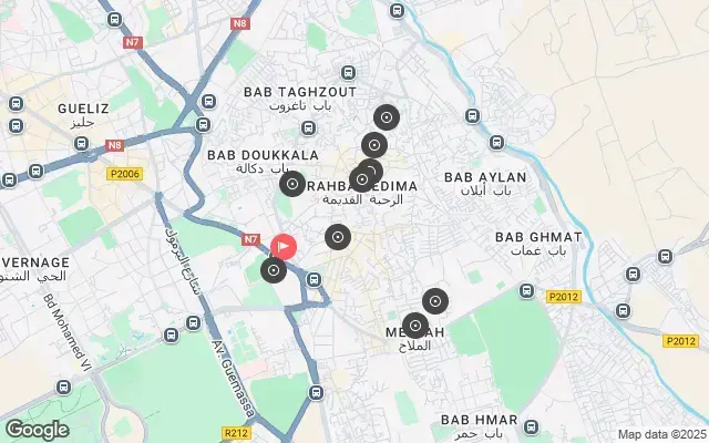 Tour map