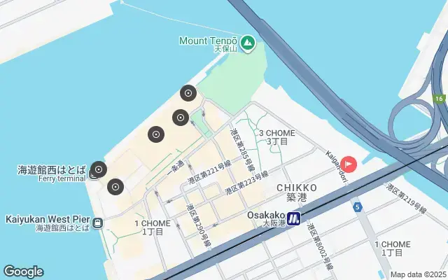 Tour map