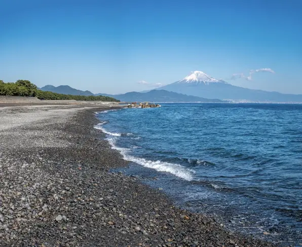 Verborgene Schätze von Shimizu: Spaziergang am Meer, Meeresfrüchte & Blick auf den Mt. Fuji