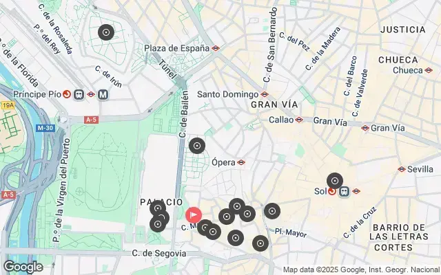 Tour map