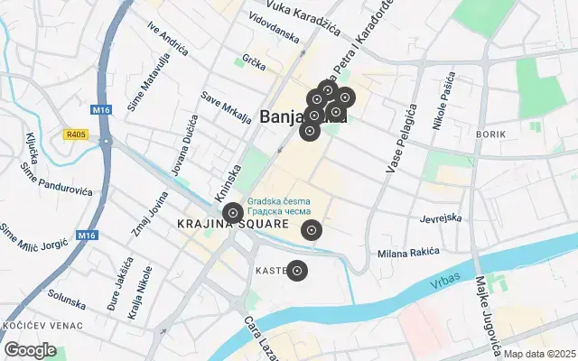 Tour map